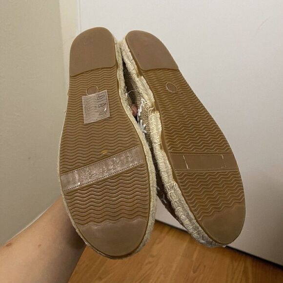 Antik Batik for Johnny Was Tori Tan Espadrilles Beaded Size 41 US 11 - Picture 4 of 7